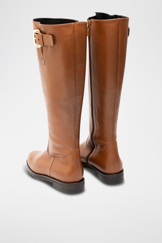 Botas de piel bovina - Camel