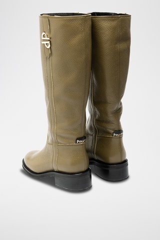Botas de piel bovina - Marrón