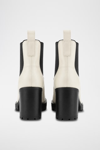 Botines Chelsea - Blanco