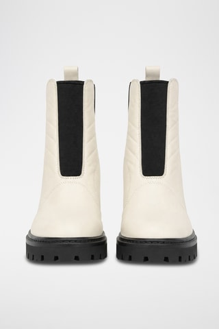 Botines Chelsea - Blanco