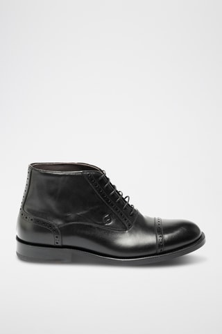 Botas de piel bovina - Negro