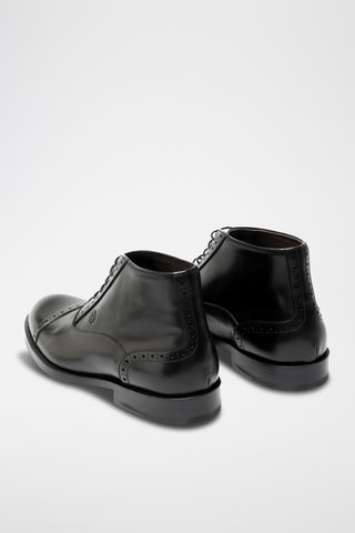 Botas de piel bovina - Negro