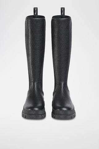 Botas de piel bovina - Burdeos