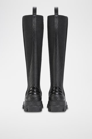 Botas de piel bovina - Burdeos