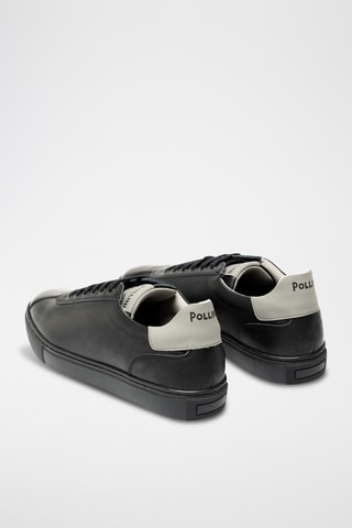 Zapatillas de piel bovina - Negro