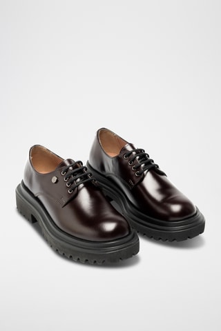 Derbies de piel bovina - Burdeos