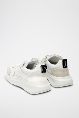 Zapatillas de piel bovina - Blanco