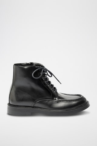 Botas de piel bovina - Marrón