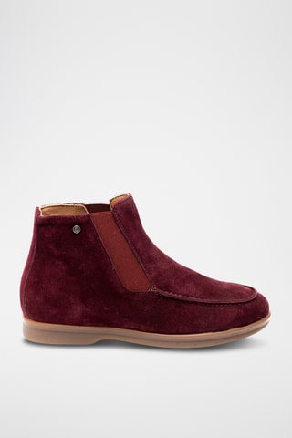 Botines Chelsea de piel bovina - Burdeos