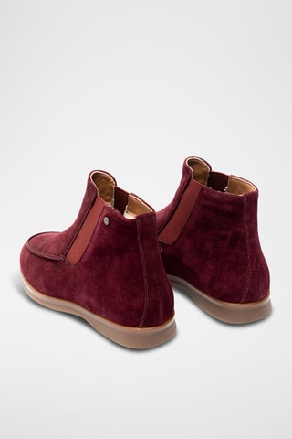 Botines Chelsea de piel bovina - Burdeos