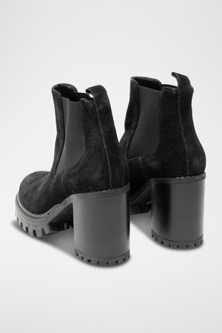 Botines Chelsea de piel bovina - Negro