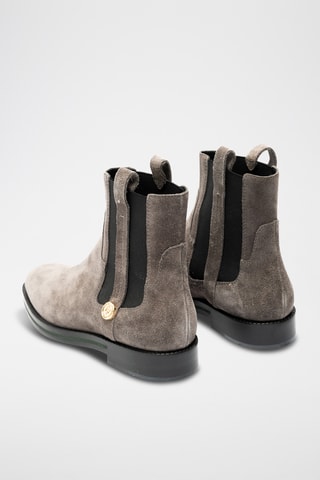 Botines Chelsea de piel bovina - Gris