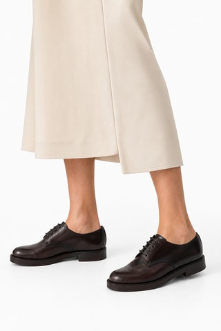 Derbies de piel bovina - Negro