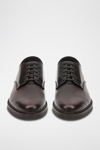 Derbies de piel bovina - Negro