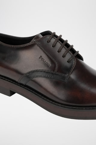 Derbies de piel bovina - Negro
