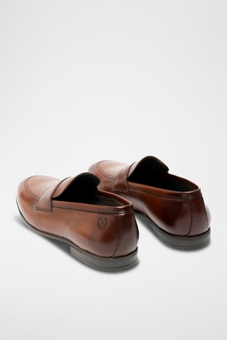 Mocasines de piel bovina - Marrón