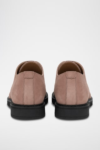 Derbies de piel bovina - Gris