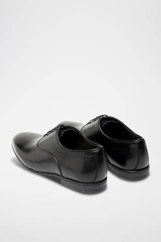 Richelieus de piel bovina - Negro