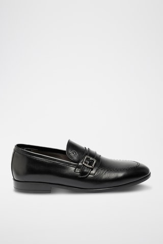Mocasines de piel bovina - Negro