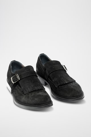 Mocasines de piel bovina - Negro