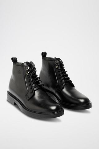 Botas de piel bovina - Negro