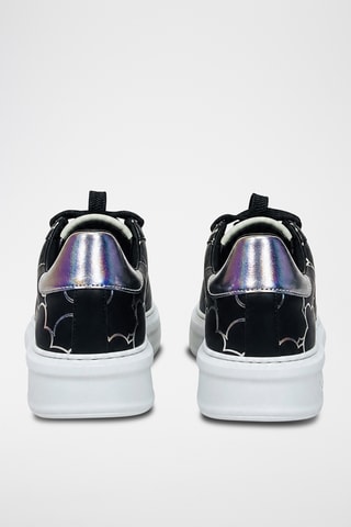 Zapatillas de piel bovina - Negro