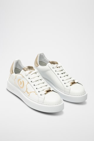Zapatillas de piel bovina - Blanco