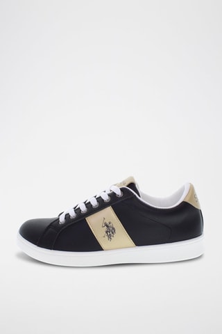 Sneakers Bak - Wit en zwart