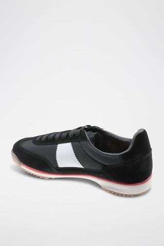 Baskets - Blanc, noir et rouge
