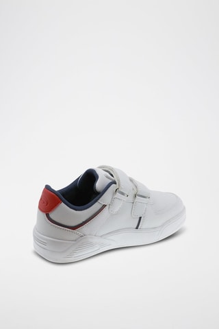 Baskets - Blanc, bleu et rouge