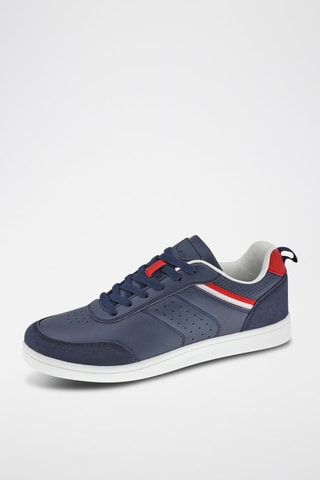 Baskets - Blanc, rouge et bleu