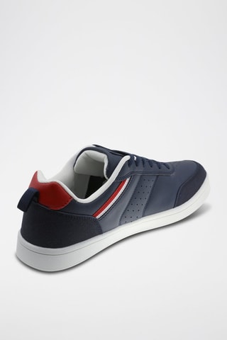 Baskets - Blanc, rouge et bleu