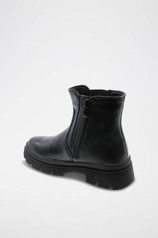 Bottines - Noir, argenté et gris