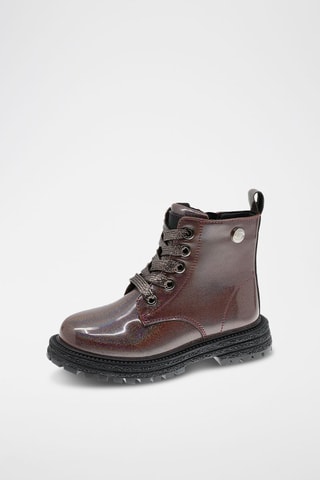 Bottines vernies - Rouge