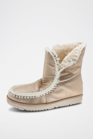 Bottines fourrées - Doré