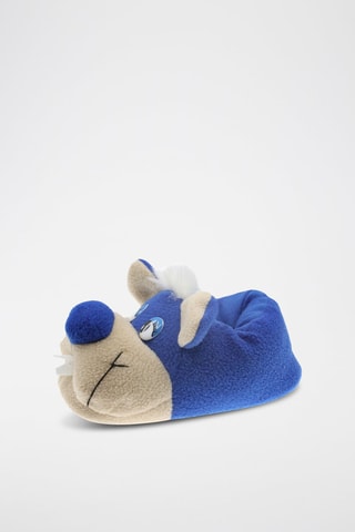 Chaussons polaires - Bleu et blanc