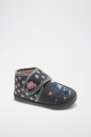 Bottines - Bleu, rose et gris