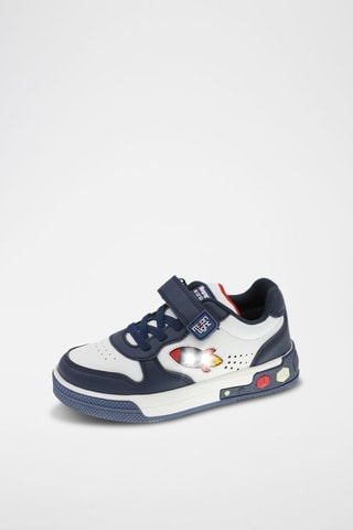Baskets - Blanc et bleu