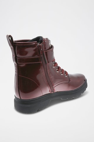 Bottines vernies - Rouge