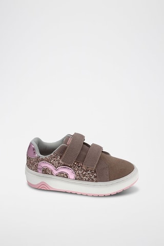 Baskets en nubuck - Rose