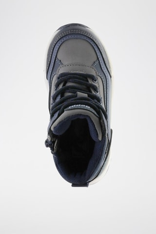 Boots - Blanc, bleu et gris