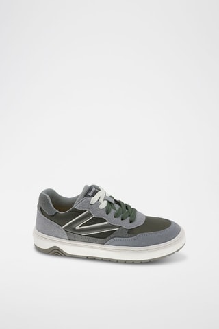 Baskets - Blanc, vert et gris
