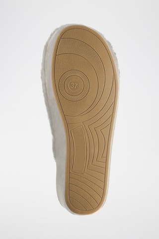 Mules compensées - Beige