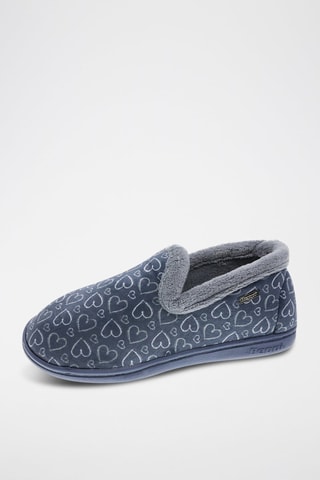 Slippers fourrés - Bleu