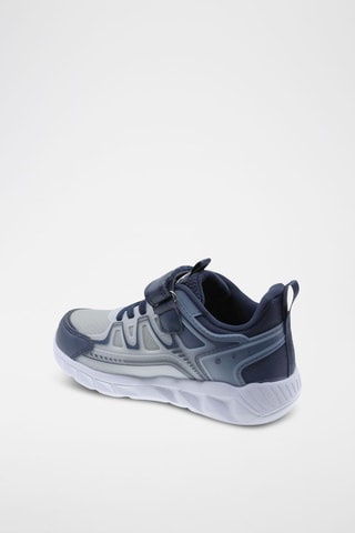 Baskets - Blanc, bleu et gris