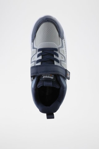 Baskets - Blanc, bleu et gris