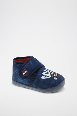 Bottines - Blanc et bleu
