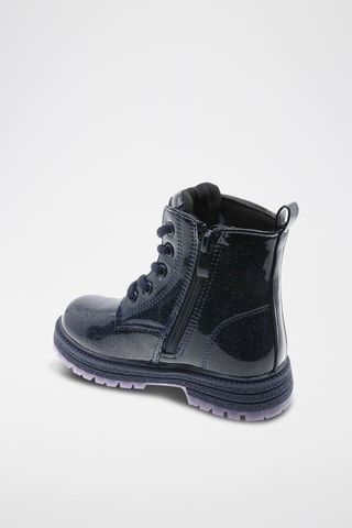 Bottines vernies - Bleu