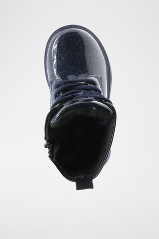 Bottines vernies - Bleu