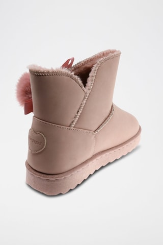 Bottines fourrées - Rose